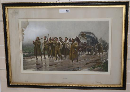 J.C. Dollman colour print Tipperary 44 x 71cm